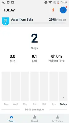 Pedometer - Step Counter android App screenshot 0